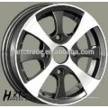 HRTC Chrom Draht Rad 17 * 9,0 Zoll schwarz deckt Mag Felge